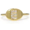 18ct Gold Diamond Initial Ring - MADE TO ORDER