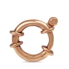 9ct Rose Gold Bolt Ring Clasp
