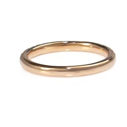18ct Rose Gold .36ct Diamond Half Hoop Band
