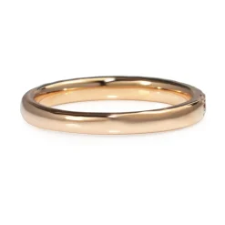 18ct Rose Gold .70ct Diamond Half Hoop Band