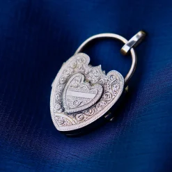 9ct Rose Gold Engraved Heart Locket Necklace