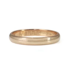 18ct Rose Gold Estate Band Ring