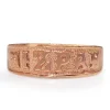9ct Rose Gold New MIZPAH Ring