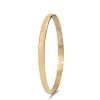 9ct Rose Gold Solid Round Bangle