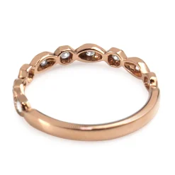 9ct Rose Gold Vintage Style Ring