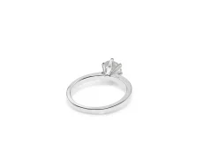 18ct White Gold 6 Claw Diamond Solitaire
