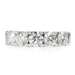 18ct White Gold 5 Stone Diamond Ring