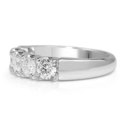 18ct White Gold 5 Stone Diamond Ring