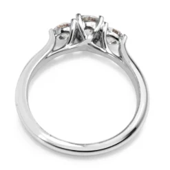 18ct White Gold 3 Stone Diamond Ring