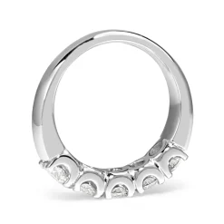 18ct White Gold 5 Stone Diamond Ring
