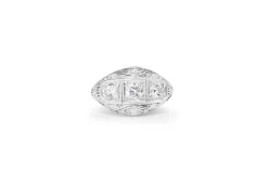 18ct White Gold Art Deco Old Cut Diamond Ring