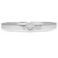 18ct White Gold Chopard 'Happy' Diamond Bangle