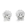 14ct White Gold .60ct Diamond Screw Back Stud Earrings