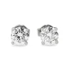 18ct White Gold .80ct Diamond Stud Earrings