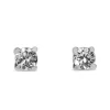 9ct White Gold .10ct Diamond Stud Earrings