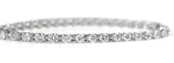18ct White Gold 6.00ct Diamond Tennis Bracelet