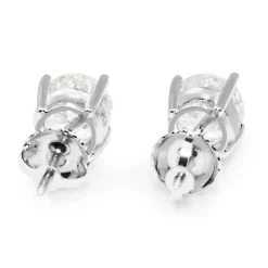 14ct White Gold 1.65ct Diamond Stud Earrings