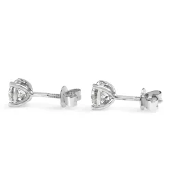 18ct White Gold 1.45ct Diamond Stud Earrings