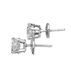 14ct White Gold 1.60ct Diamond Stud Earrings