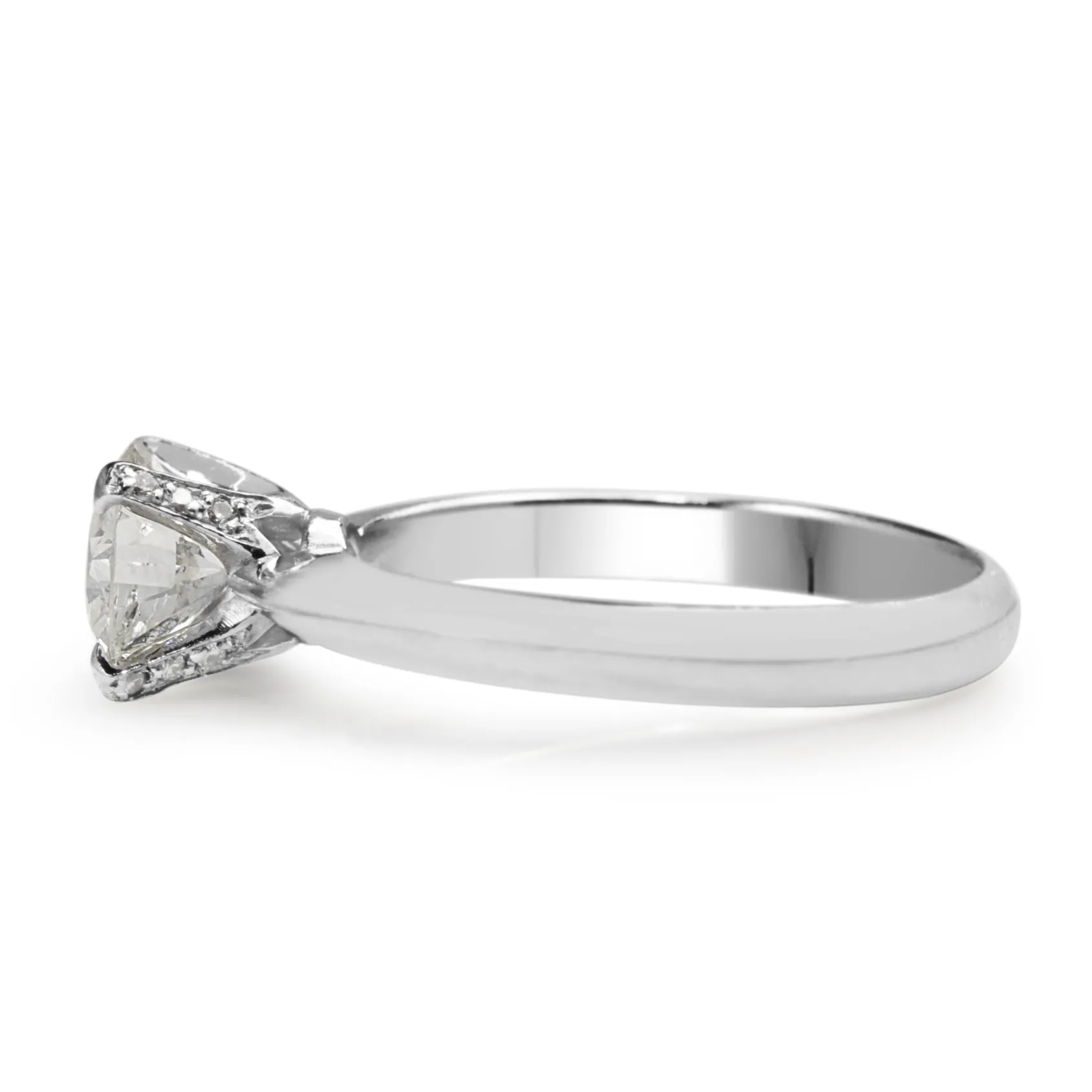 18ct White Gold 1.60ct Diamond Solitaire Ring