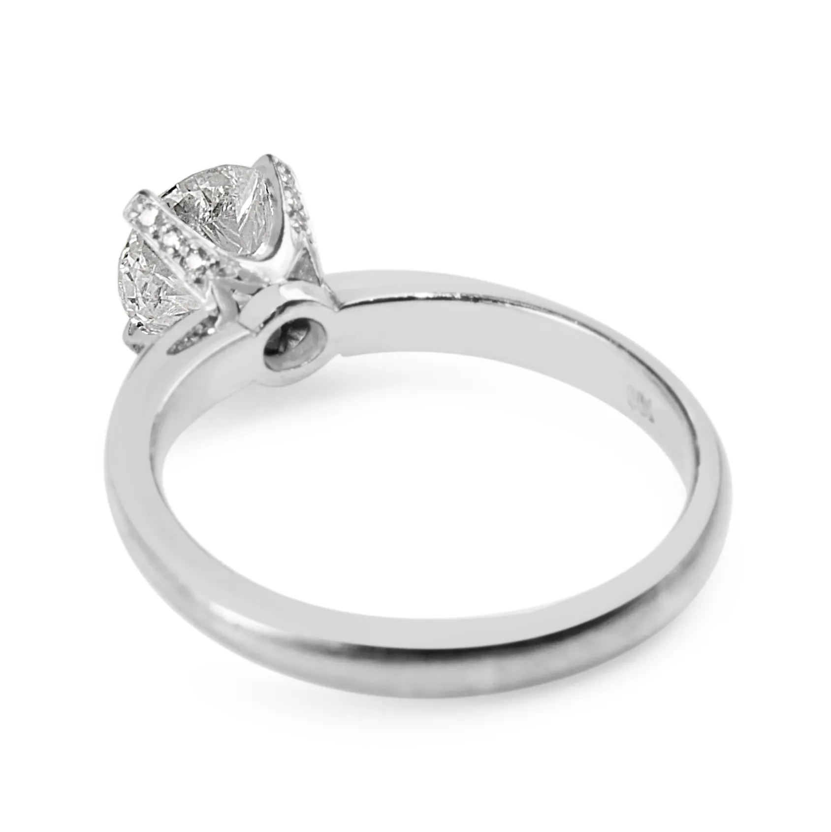 18ct White Gold 1.60ct Diamond Solitaire Ring
