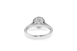 18ct White Gold Diamond Cluster Ring