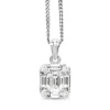 18ct White Gold Diamond Pendant