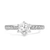 18ct White Gold Diamond Solitaire Ring