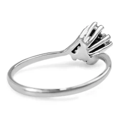 18ct White Gold Fine Diamond Ring