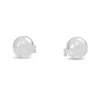 9ct White Gold 6mm Ball Stud Earrings