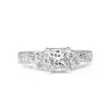 18ct White Gold Princess Cut Diamond Ring