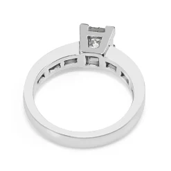 18ct White Gold Princess Cut Diamond Ring