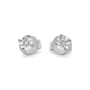 9ct White Gold .30pt Diamond Stud Earrings