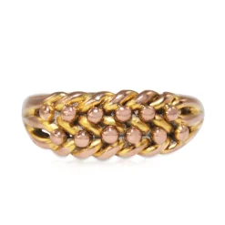 9ct Yellow and Rose Gold Antique Harvest Ring