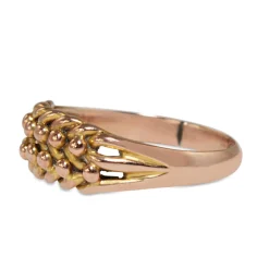 9ct Yellow and Rose Gold Antique Harvest Ring