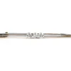15ct Yellow and White Gold Antique Old Cut Diamond Brooch