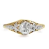18ct Yellow and White Gold Antique Diamond Solitaire Ring
