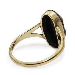 14ct Yellow Gold Antique Cameo Ring