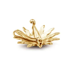14ct Yellow Gold Antique Victorian Pearl Brooch
