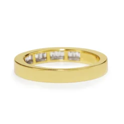 18ct Yellow Gold Baguette Diamond Ring