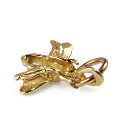 9ct Yellow Gold Bee Charm Pendant