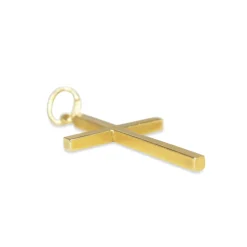 18ct Yellow Gold Cross Pendant