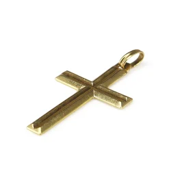 18ct Yellow Gold Cross Pendant