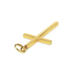 18ct Yellow Gold Cross Pendant