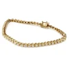 14ct Yellow Gold 2.00ct Diamond Tennis Bracelet