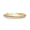 18ct Yellow Gold .20ct Diamond Band