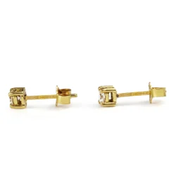 18ct Yellow Gold .50ct Diamond Stud Earrings