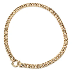 9ct Yellow Gold Curb Link Chain Necklace