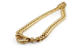 9ct Yellow Gold Curb Link Necklace