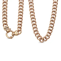 9ct Yellow Gold Curb Link Chain Necklace